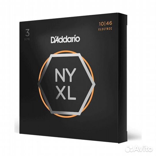 D'addario nyxl1046-3P - Струны для электр