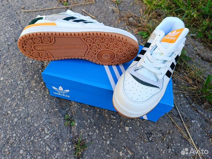 Adidas мужские кроссовки кожаные