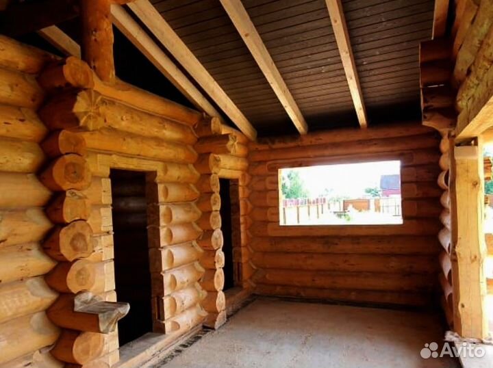 Сруб дома под ключ