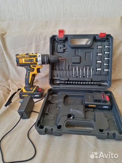 Аккумуляторная дрель шуруповерт