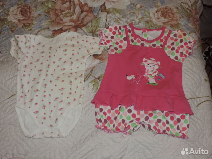 Одежда на девочку 74-80 размер