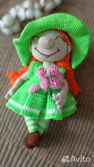 Интерьерная игрушка кукла