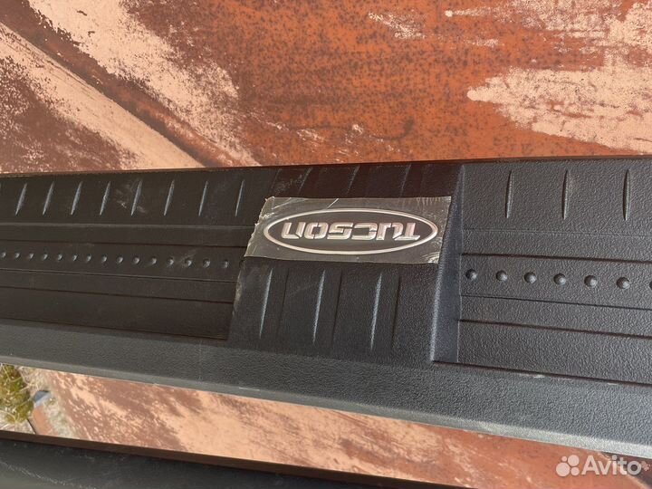 Подножки на hyundai tucson первого поколения