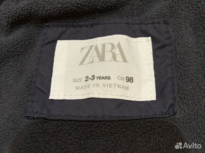 Ветровка zara детская на мальчика 98