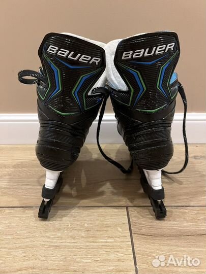 Хоккейные коньки bauer x-lp yth 13 размер