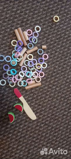 Цифры деневянная доска учим счет