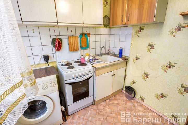 4-к. квартира, 60 м², 3/5 эт.