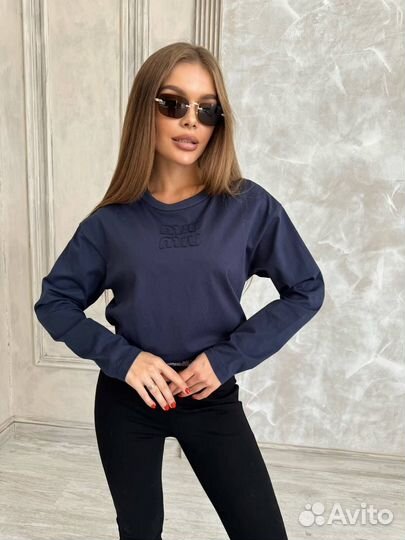 Лонгслив miu miu