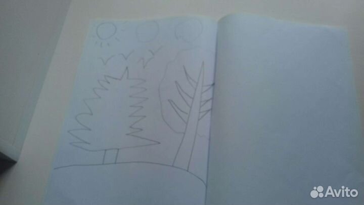 Расскраска + блокнот