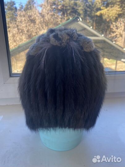 Шапка норковая