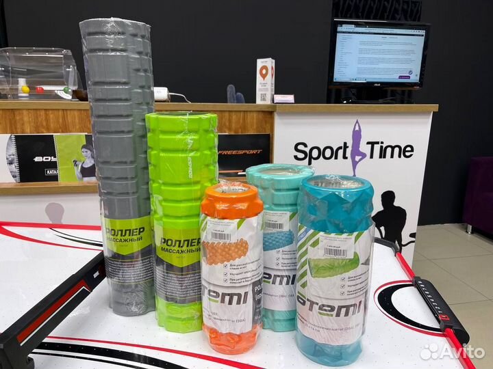 Роллы для фитнеса, массажа в ассортименте