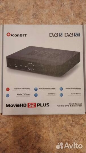 Iconbit MoviHD S2 plus медиаплеер с тв тюнером