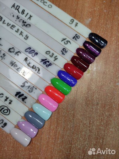 Гель лаки пакетом набором