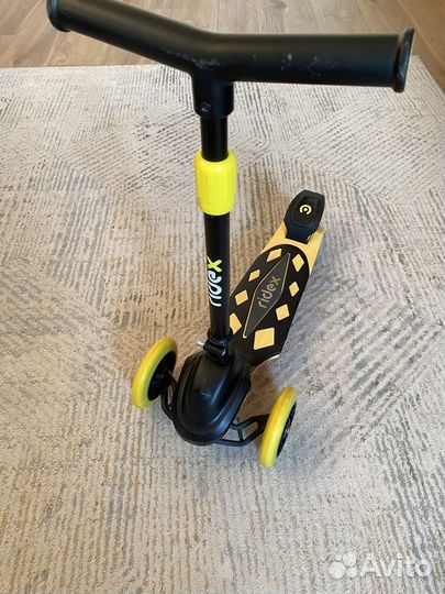 Детский самокат Ridex Robin 3D 120/ 90 мм