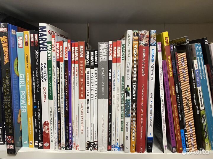 Комиксы Marvel и DC