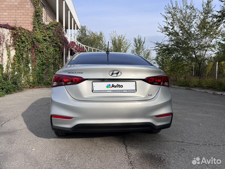 Hyundai Solaris 1.6 AT, 2018, 125 000 км