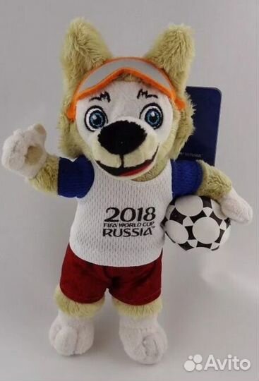 Мягкая игрушка Волк - Забивака FIFA2018