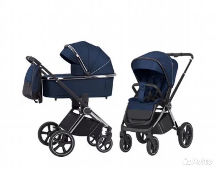 Коляска 2 в 1 Carrello Ultimo Blue