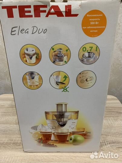 Соковыжималка Tefal elea duo