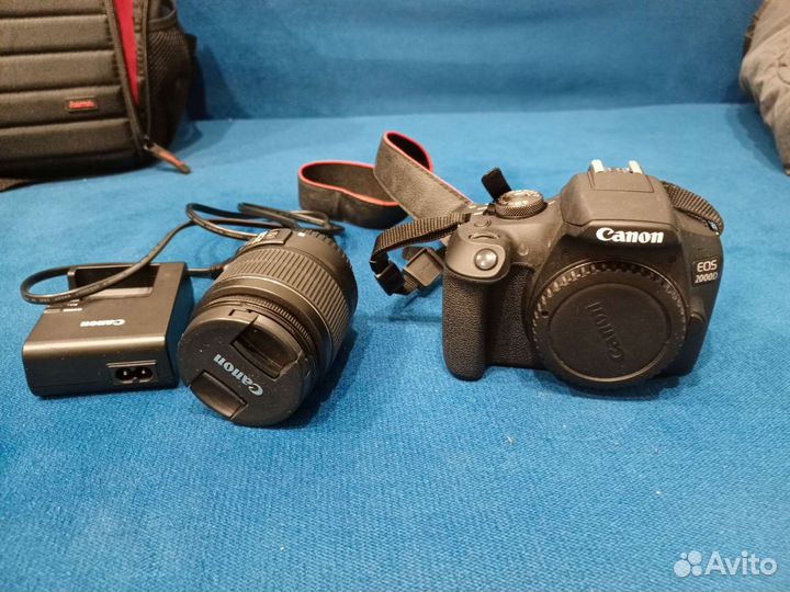 Зеркальный фотоаппарат canon eos 2000d