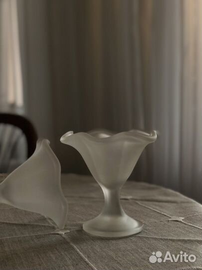 Креманка, Италия. Матовое стекло