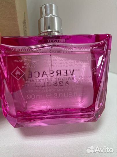 Versace Bright Crystal Absolu edp 90мл тестер