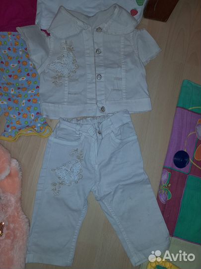 Одежда для девочки (1,5-3 года) пакетом
