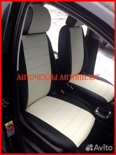 Чехлы Автопилот Volkswagen Polo 1 из экокожи