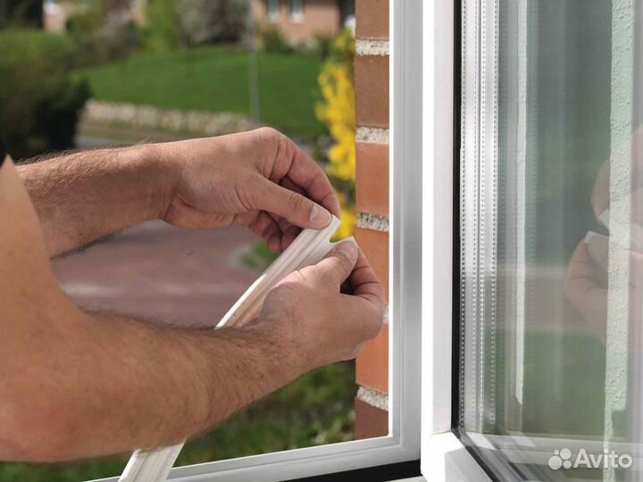 Ремонт окон, уплотнитель Q-Lon RAL5691
