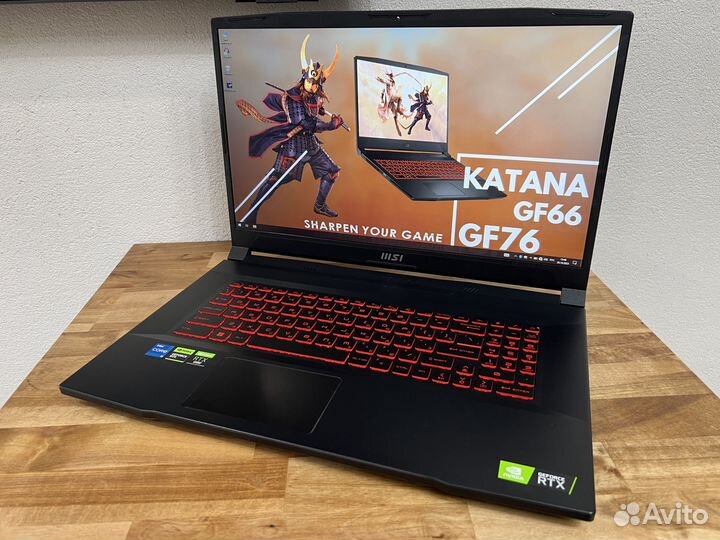 Новый гарантия 17.3 MSI 12 ядер 12Gb RTX2050 144Hz