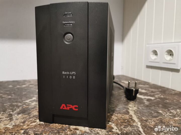 Ибп APC BR1100CI-RS и доп аккумулятор к нему