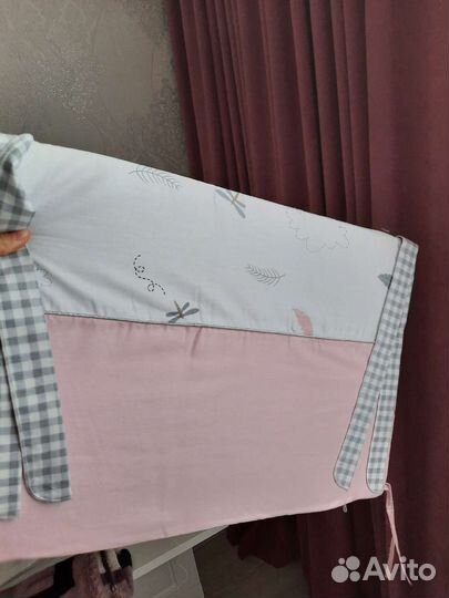 Бортики в детскую кроватку бу