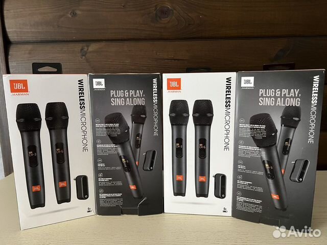 Беспроводные микрофоны JBL Wireless Microphone