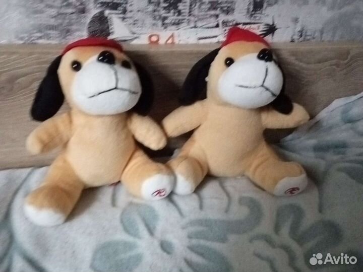 Собака из ткани