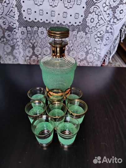 Графин со стопками СССР