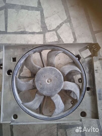 Вентилятор охлаждения рено 1.6