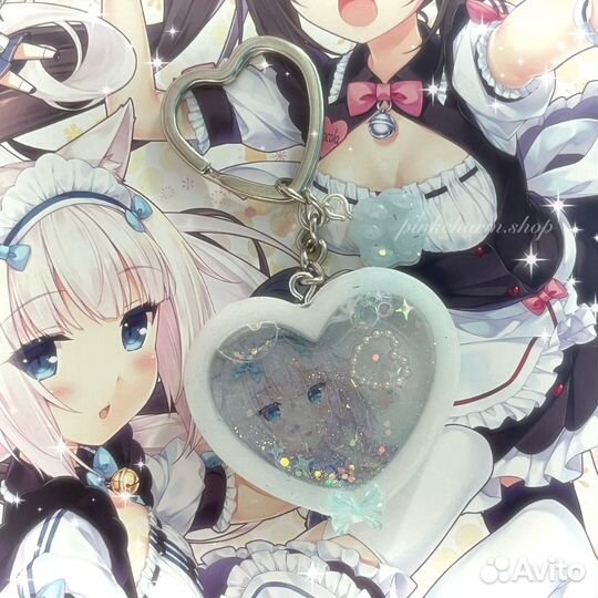 Комплект брелков Nekopara Chocola Vanilla