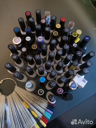 Гель лаки для маникюра набор бу