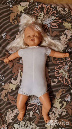 Кукла 70 см реборн девочка с одеждой волосами Борн