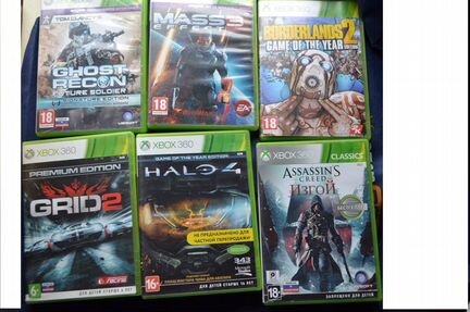 Xbox 360 игры разные