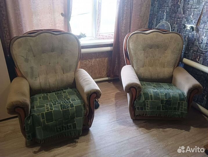 Кресло 2шт диван