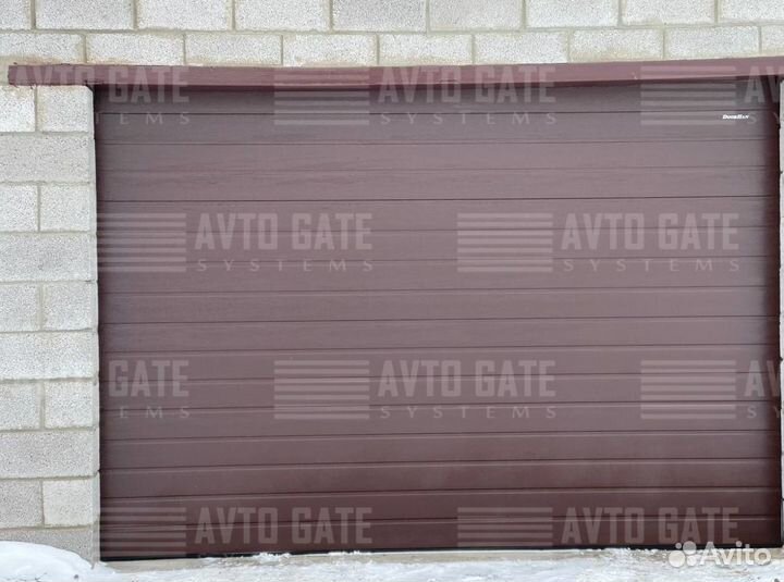 Секционные ворота гаражные