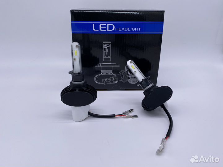 Светодиодные лампы led S1 цоколь H1,H4,H7,H11, HB4