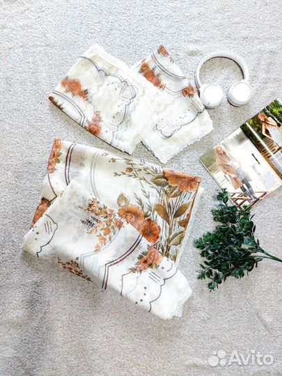 Покрывало +2 наволочки СССР винтаж