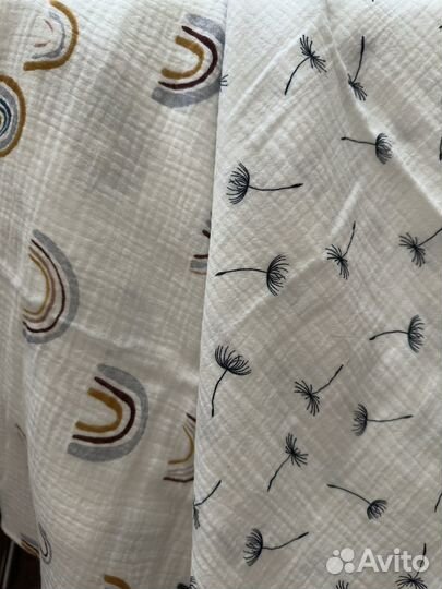 Муслиновые пеленки новые