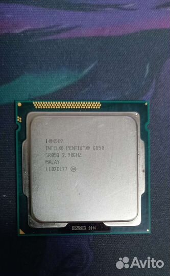 Процессор pentium G850