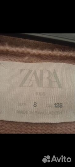 Вязаный кардиган детский Zara 128 см