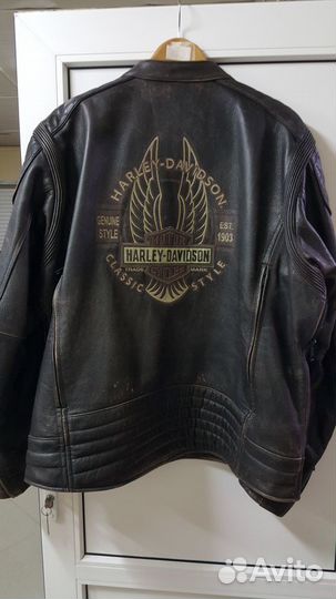Куртка Харли Девидсон кожа 2XL