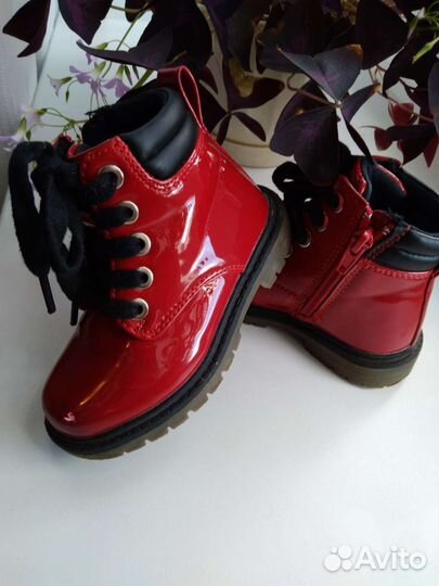 Ботинки на девочку 23 размер