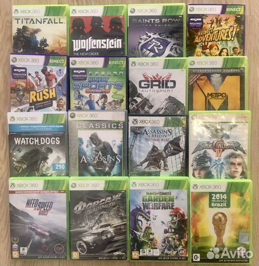 Лицензионные диски xbox 360